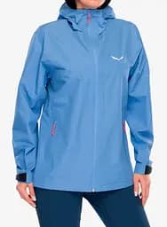 Куртка жіноча Salewa Puez Aqua 4 PTX 2.5L Womens Jacket M Блакитний - мініатюра 3