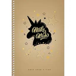 Зошит для записів Student А5, у клітинку, спіраль, 96 л., Make (A5-SC-096-6100K)