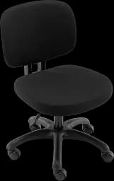 Офісне крісло GT Racer чорне (B-1511 Fabric Black) - мініатюра 3