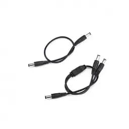 UPS для роутера DIY DC1936K 36W 12Vx3A 9Vx1A USB 19200mAh, комплект для збірки: ДБЖ+6xАКБ+БП+2 Кабеля, Black - мініатюра 5