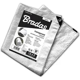 Тент армированный Bradas LENO CRISTAL прозрачный 100 г/м² 8 х 10 м PLC1008/10