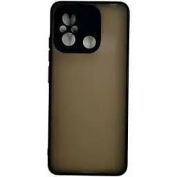 Чехол-накладка TOTO MIC Matte Color Case Xiaomi Redmi 12C Black