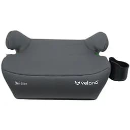 Бустер VELANO Primo i-Size 125-150 см Isofix з підстаканником grey (48143)