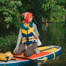 Рушник швидковисихаючий Naturehike CNK2300SS011 100х30 см помаранчевий - мініатюра 3