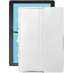 Чехол StatusCASE из экокожи для планшета Lenovo Tab M10 GHD X605FC Белый
