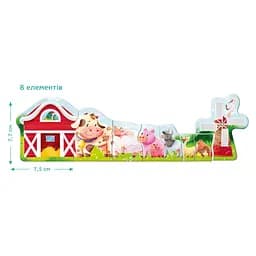 Дитяча магнітна гра "Друзі з ферми" DoDo Toys 200255, 8 елементів - мініатюра 4