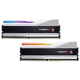 Модуль памяти G.Skill DDR5 32GB (2x16) Trident Z5 RGB Silver 6000 Mhz XMP (F5-6000J3238F16GX2-TZ5RS)