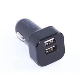 Автомобільний адаптер з вольтометром, зарядка від прикурювача USB 12v