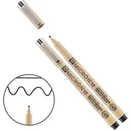 Линер Pigma Micron (12) 0.7 мм Черный Sakura