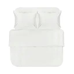 Постельное белье сатин Lotus Home - Dakota Modern молочный полуторный