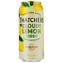 Сидр Thatchers Cloudy Lemon, 4%, 0,44 л, ж/б