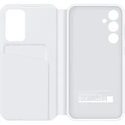 Оригінальний чохол-книжка Samsung для Galaxy S23 FE Clear View Smart Wallet Case EF-ZS711CWEGRU White - мініатюра 4