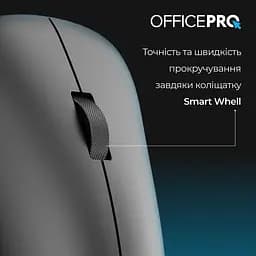 Миша OfficePro Silent Click Wireless Black (M225B) - мініатюра 4
