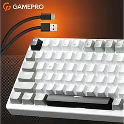 Клавіатура USB GamePro Genesis Silverlight MK126 UA Grey (MK126) UA - мініатюра 6