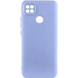 Чохол TPU Getman Liquid Silk Full Camera для Xiaomi Redmi 9C Бузковий / Light purple