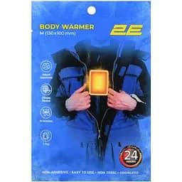 Грілка для тіла 2E хімічна M 130x100 мм до 24 годин