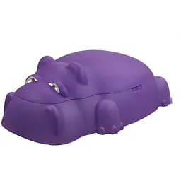 Песочница StarPlay бегемотик с крышкой 70.5x98x34 см 60 л фиолетовая (18-518-1)