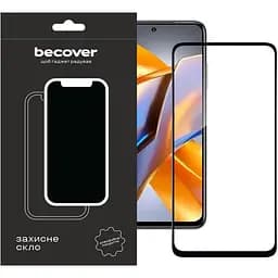 Захисне скло BeCover для Poco M5s Black (709252)