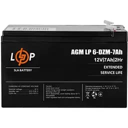 Аккумулятор LogicPower LP 6-DZM-7 Ah тяговый свинцово-кислотный