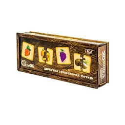 Дерев'яна головоломка "Фрукти" PuzzleOK Puz-36359, 40 елементів