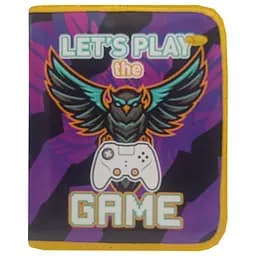 Папка для зошитів на блискавці "Lets play the GAME" Апельсин АП-1001-15