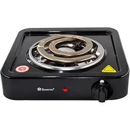 Плита одноконфоркова електрична кухонна Domotec MS-5531 настільна переносна спіральна