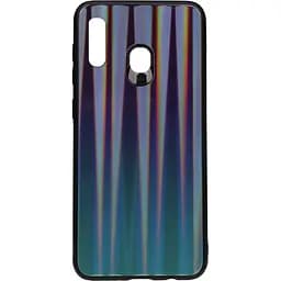Чохол-накладка Toto Aurora Print Glass Case Samsung Galaxy A20/A30 Blue