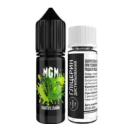 Набір компонентів для самозамісу сольової заправки MGM 15 мл Кактус Лайм, 0-65 мг (17266)