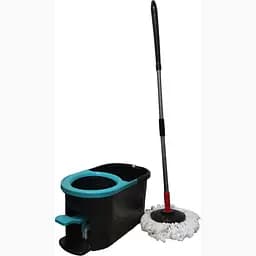 Набор для уборки Zambak Plastik Spin Mop ведро с педалью и швабра 14 л (ZP-356)
