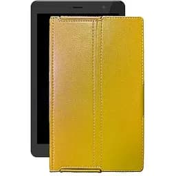 Чохол StatusCASE з екошкіри для планшету Sigma X-style Tab A83 Жовтий