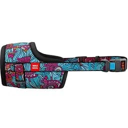 Намордник для собак Waudog Nylon Літо, пластиковий фастекс №3 (25-34 см) (5372)