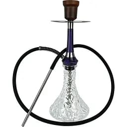 Кальян Totem Hookah Monolit Optima Violet Space Craft Crystal Clear