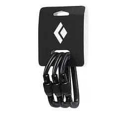 Набір карабінів Black Diamond HotForge Screwgate 3 Pack Чорний
