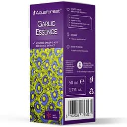 Добавка до корму Aquaforest Garlic Essence 50 мл з екстрактом часнику та Омега-3 для акваріумних риб