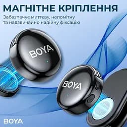 Мікрофон Boya LINK 3-01 Type-C/TRS/Lightning Black (LINK 3-01) - мініатюра 8