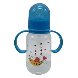 Бутылочка для кормления с ручками MGZ-0205(Blue) 150 мл