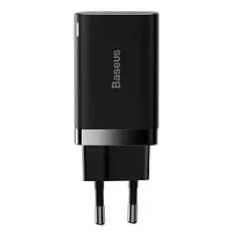 Зарядний пристрій Baseus Super Si 30 W 1 USB-C PD вихід блок адаптер чорні