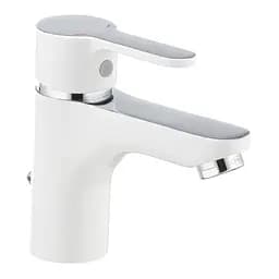 Смеситель для умывальника Ibergrif Square M11022W IB0030, Белый матовый