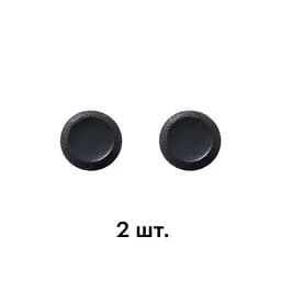 Накладки на стіки для геймпадів Semi Joystick Replacement Caps Xbox One/Xbox S/Xbox X, 2 шт - Black - мініатюра 4