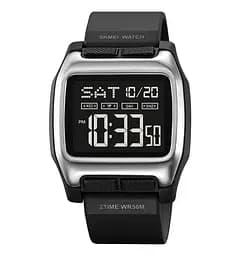 Годинник чоловічий спортивний наручний Skmei 2193 (Сріблястий)