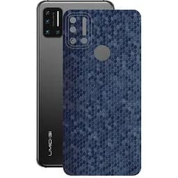 Захисна плівка StatusSKIN для UMiDIGI A7 Pro Корпус Вініл Соти сині