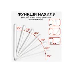 Стилус AirOn AirSens white for iPad (6126755813230) - мініатюра 5