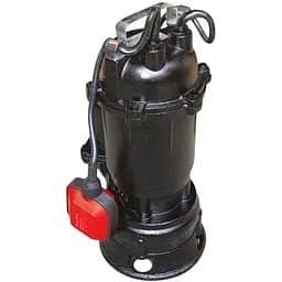 Насос фекальний Volks pumpe WQD10-12, 1.1 кВт чорний - мініатюра 3