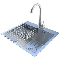 Комплект мийка + змішувач Romzha Arta U-490 (A)