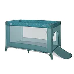 Ігровий дитячий манеж від народження до 3-х років Torino 1 Layer Arctic Floral Lorelli Блакитний - мініатюра 3