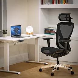 Крісло Mealux Q1 Air Black ( HF-Q1 M/B) - мініатюра 4