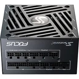 Блок живлення Seasonic 1000 Вт Focus GX ATX 3.1, Black, модульний, 80+ Gold, Active PFC, 13.5 см FDB, 3xMolex / 8xSATA / 2xSATA 3.3V / 1x16-pin / 3x6+2-pin / 2x4+4-pin / 20+4-pin, захист OPP/OVP/UVP/OCP/OTP/SCP (FOCUS-GX-1000-ATX31) - мініатюра 2