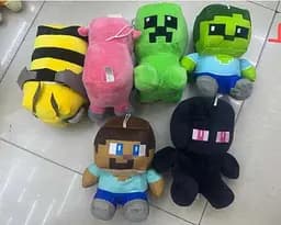 М'яка іграшка герой Minecraft на присосці 22 см в асортименті - мініатюра 2