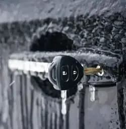 Набір для розморожування автомобільного скла спрей антильод Baseus Melting Point Deicer Red ACCBJ-09 Червоний - мініатюра 2