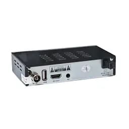 TV-тюнер зовнішній автономний World Vision T645B, Black, H.265, AC3, DolbyDigital, DVB-T2/T/C, FM тюнер, IPTV, DLNA, Stalker, 7 кнопок, дисплей, 2хUSB, металевий корпус, пульт що навчається для керування ТВ, вбудований блок живлення, CPU-GX6706 - мініатюра 2